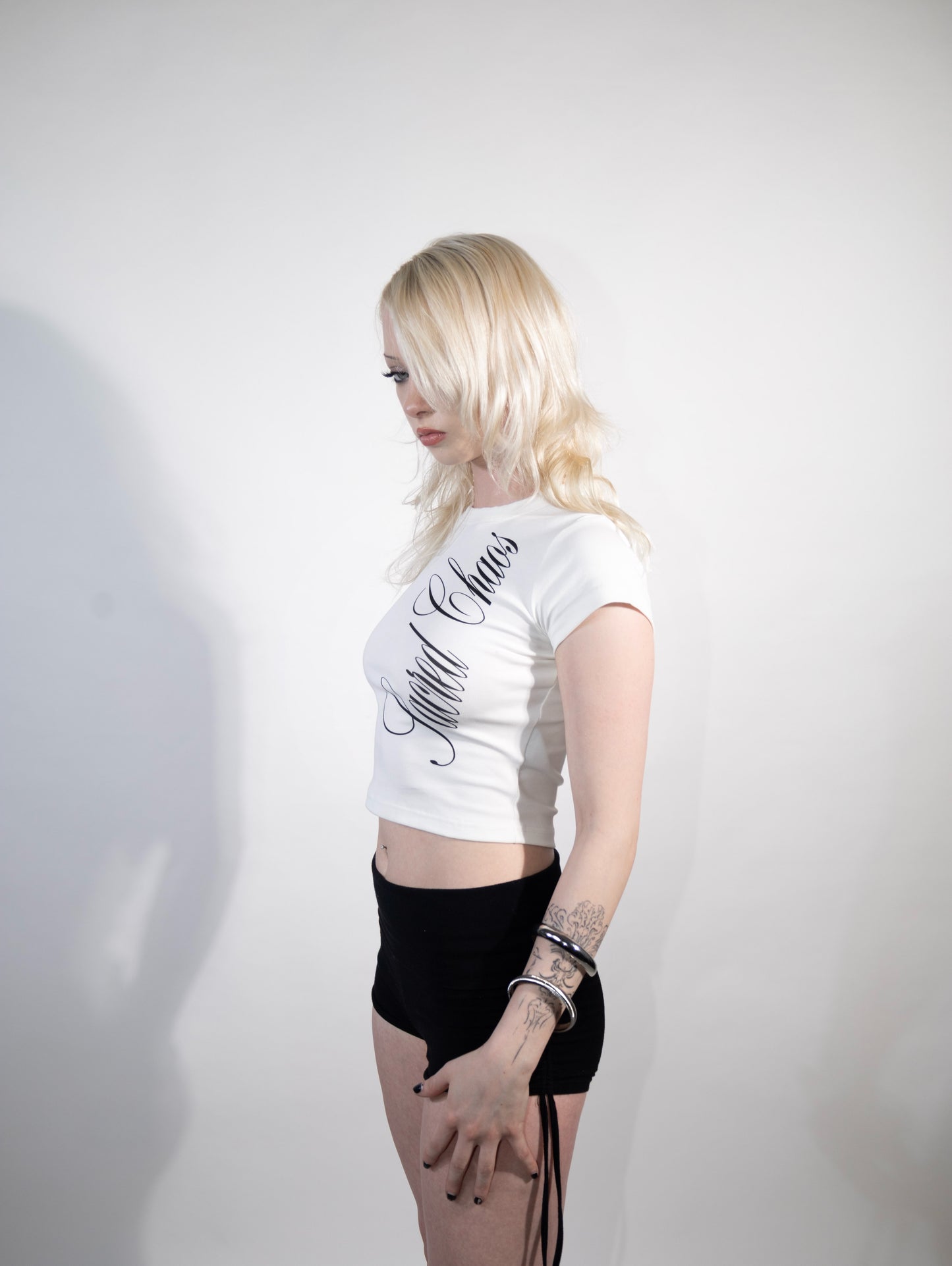 Sacred Chaos (croptop white)