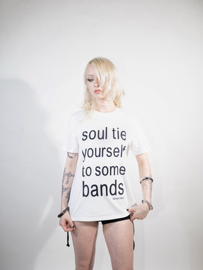 SOUL TIE YOURSELF TO SOME BANDS! (white)