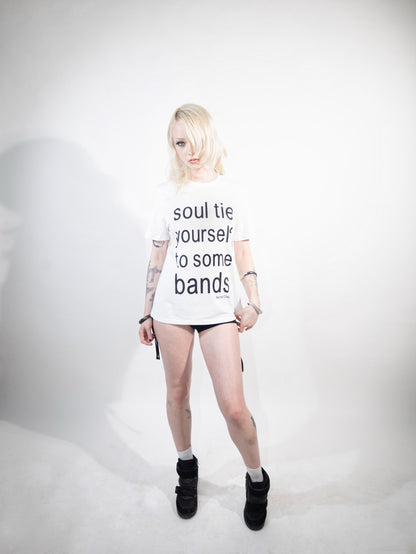 SOUL TIE YOURSELF TO SOME BANDS! (white)