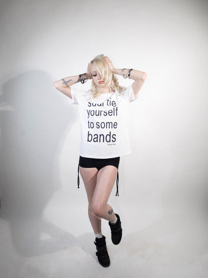SOUL TIE YOURSELF TO SOME BANDS! (white)