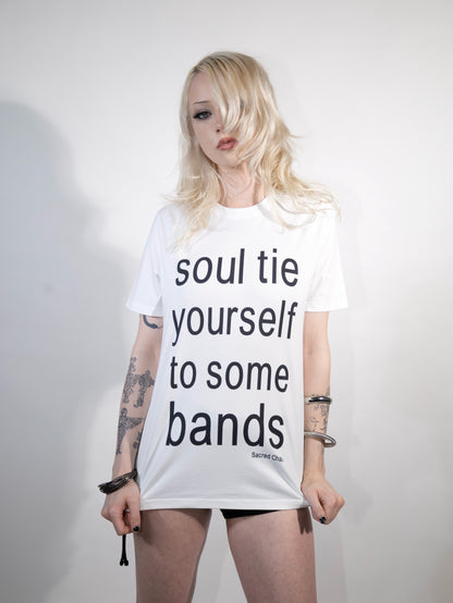 SOUL TIE YOURSELF TO SOME BANDS! (white)