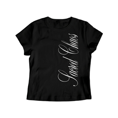 Scared Chaos (croptop black)