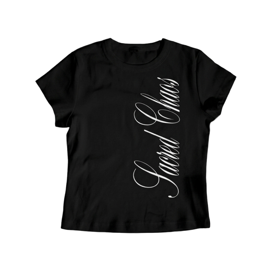 Scared Chaos (croptop black)